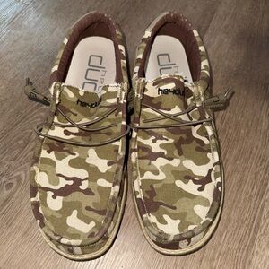 Men’s Hey Dudes Camo + Flag